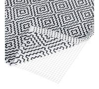 Sottotappeto antiscivolo 100x120cm blocca rete sotto tappeto in plastica crema