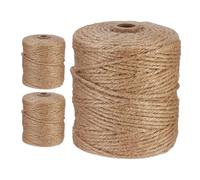Corda di iuta Spago ecologico Cordoncino ecosostenibile 100 m 3 rotoli 280 g