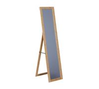 Relaxdays Specchio con cornice bambù