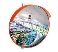 Relaxdays Specchio Convesso Sicurezza 45 cm, Professionale, Infrangibile, da Int