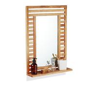 Specchio bagno con mensola e cornice 3 kg Specchio rettangolare con mensola