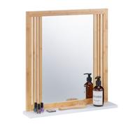 Specchio bagno con mensola Specchiera rettangolare 3 kg Specchio rettangolare