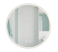 Relaxdays Specchio LED dimmerabile antinebbia