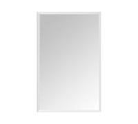 Relaxdays Specchio Senza Cornice 40x60 cm, Bordo bisellato, montabile Verticale/Orizzontale, da Parete per Bagno e Corri