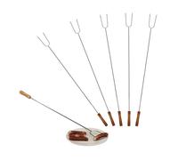 Set di spiedi da barbecue Spiedini universali 80 cm 6 pz. Spiedi per barbecue