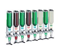 Barbutler distributore di bevande da parete 3 cl supporto bottiglia bar