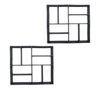 Relaxdays Set di 2 stampi 40 x 40 cm