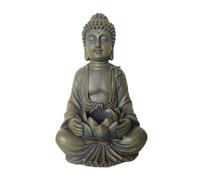 Relaxdays Statua di Buddha 30 cm con loto