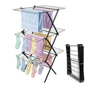 Relaxdays Stendibiancheria pieghevole 3 livelli