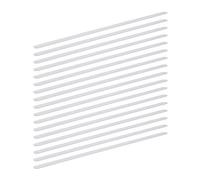 Relaxdays Strisce Antiscivolo, Set 17 Nastri, 60 cm di Lunghezza, Plastica, Autoadesivi per Doccia, Scale, trasparenti