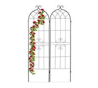 Tralicci per rampicanti Grigliato decorativo 1,6 kg Nero Supporti per giardino