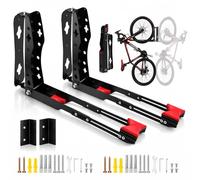 Relaxdays Supporto bici da parete girevole