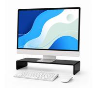 Relaxdays Supporto monitor acrilico