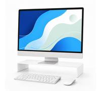 Relaxdays Supporto monitor acrilico