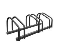 Relaxdays, Supporto per 3 Biciclette, Rastrelliera Bici in Acciaio, Portabici La