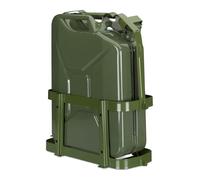 Supporto per taniche di benzina Porta tanica auto 40 kg Verde Supporto tanica