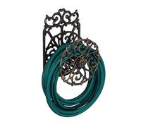 Relaxdays Supporto Porta Tubo da Parete, Design Antico, Girevole, da Giardino, i