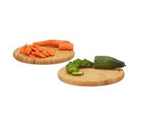 Relaxdays Set di taglieri da cucina 30 cm