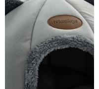 Relaxdays Tana per gatti con orecchie