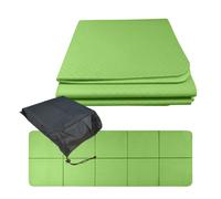 Relaxdays Tappetino yoga pieghevole 6 mm