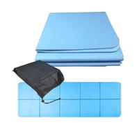 Relaxdays Tappetino yoga pieghevole 6 mm