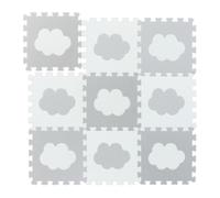 Relaxdays Tappeto a puzzle in 18 parti con nuvole