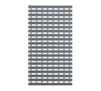 Relaxdays Tappetino Antiscivolo per Doccia e Vasca da Bagno, 69 x 38 cm, Tappeto con Ventose, Shower Mat, Grigio Bianco