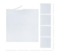 Relaxdays Tappeto da Palestra, per Bambini, Puzzle in 8 Parti, 60x60 cm, con Bordi, Fonoassorbente, Gomma EVA, Bianco