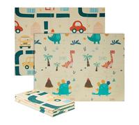 Relaxdays Tappeto Gioco per Bambini e Neonati, Tappetino per Gattonare, LxP: 200x150 cm, in Gomma XPE Atossica, Colorato