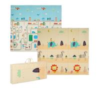 Tappeto Gioco Gattonamento 200x180 cm Playmat Bambini Neonati Gomma Pieghevole