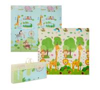 Tappeto Pieghevole Gomma Gioco Gattonamento Bambini Playmat Neonati 200x180 cm