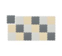 Relaxdays Tappeto puzzle 30x30 cm per bambini