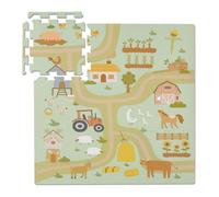 Gioco Tappeto Puzzle 21 Tasselli Tema Fattoria Tappetone Gattonare Gommapiuma