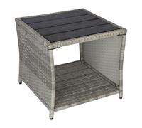 Relaxdays Tavolino balcone in polyrattan