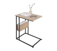 Relaxdays Tavolino con ripiano e vano