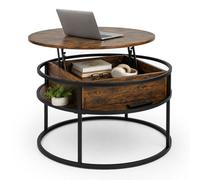 Relaxdays Tavolino da salotto con contenitore