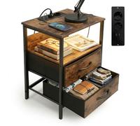 Relaxdays Tavolino LED con USB
