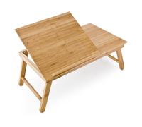 Relaxdays, Tavolino D'Appoggio, Bambù, 55 X 33 X 24 cm, Marrone, legno