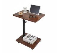 Relaxdays Tavolino regolabile con ruote