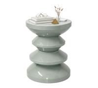 Relaxdays Tavolino & sgabello zig-zag