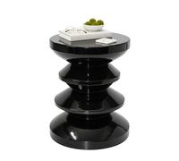 Relaxdays Tavolino & sgabello zig-zag