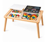 Relaxdays Tavolo bambini 3 in 1 con contenitore