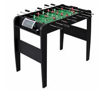 Relaxdays Tavolo da calcio balilla 3 palline