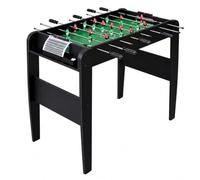 Relaxdays Tavolo da calcio balilla 3 palline