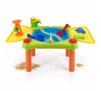 Relaxdays Tavolo d'acqua bambini 2 scomparti