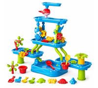 Relaxdays Tavolo d'acqua bambini 5 livelli