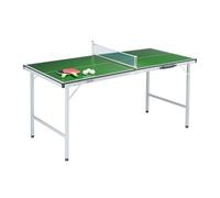 Relaxdays Tavolo ping pong pieghevole e accessori