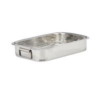 Relaxdays Teglia da forno con griglia