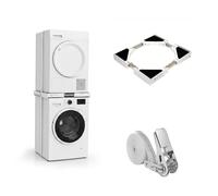 Relaxdays Telaio per asciugatrice su lavatrice