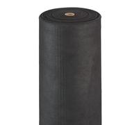 relaxdays Telo per Pacciamatura, 50g/m², Protezione per Le Piante, Impermeabile, Anti UV, 50 Metri, Nero